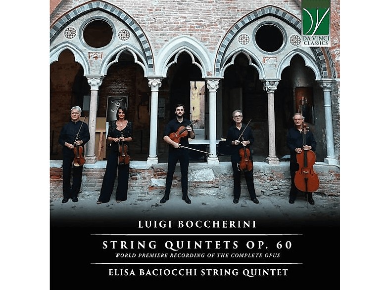 Elisa Baciocchi String Quintet - Quintets Op. 60 (CD) von DA VINCI C