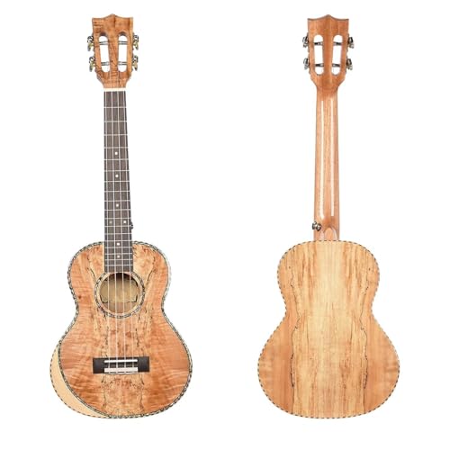 Professional Ukulele 24-Zoll-Ukulele Aus Massivem Gebrochenem Ahorn 26-Zoll-Tenor-Ukulele Konzert-Ukulele(26Inch) von DABAUR