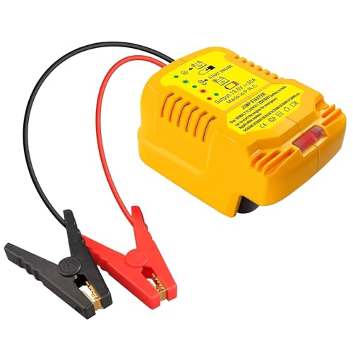 Starthilfe-Ladegerät-Adapter für 18-V-Batterie, 11 AWG, 30 A, Starthilfekabel, Auto-Starthilfekabel von DAGIJIRD