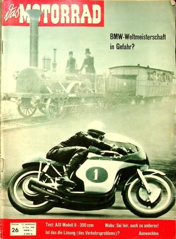 Motorrad 26/1960 - Historische Zeitschrift - Personalisiertes Geschenk zum 65. Geburtstag für Männer - Original Zeitschrift aus dem Jahr 1960 - Geschenkidee zum 65. Geburtstag von DAS GEBURTSTAGSGESCHENK HISTORISCHE ZEITSCHRIFTEN