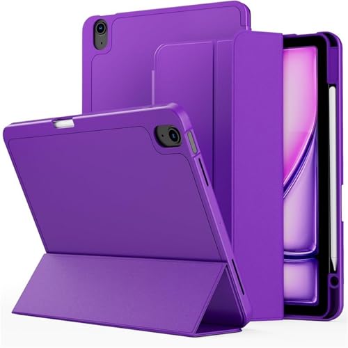 DASEB Für iPad Mini7 Mini6 Schutzhülle Tablet-Hülle mit Stiftschlitz(Grape Purple,Mini 6) von DASEB