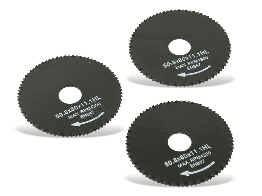 DAYTOOLS Mini-Sägeblätter SB-50.8-3, 50,8 mm, 3-teilig von DAYTOOLS