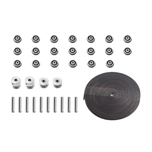 3D-Drucker-Gürtel, synchroner Zahnriemen, 6 m Gates LL-2GT Riemenlager-Spannrolle, 3D-Druckerteile, Ersatz für Motion von DAYnagh