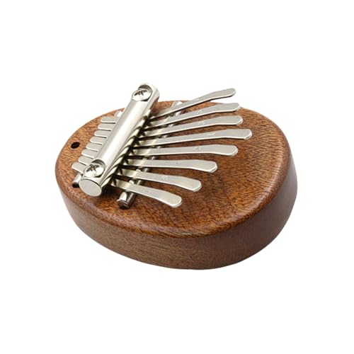 Daumenklavier mit 8 Tasten, tragbares Holz-Fingerklavier für Anfänger, Keyboard, Instrument, Geschenke für Kinder, Erwachsene, Anfänger von DAYnagh