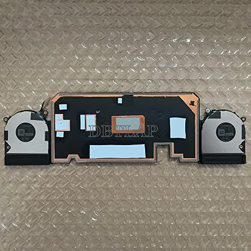 DBTLAP Kühlung Kühlkörper Lüfter für Dell XPS 13 7390 2-in-1 0VDFK8 AT2WX002SCL EG50030S1-C180-S9A EG50030S1-C170-S9A 5V 0.19A Lüfter von DBTLAP