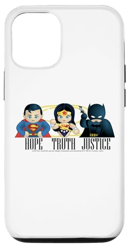 iPhone 12/12 Pro DC Comics Fanart Justice League Hope Truth Justice Doodle Case von DC Comics