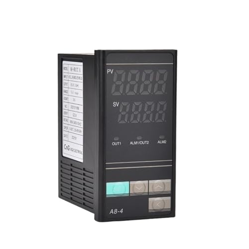 A8-4 48 * 96MM K Typ PID Intelligente Thermostat Digitale Elektronische Temperatur Anzeige Controller(2Alarm,48x96mm PT100 SSR) von DCJJLWIG