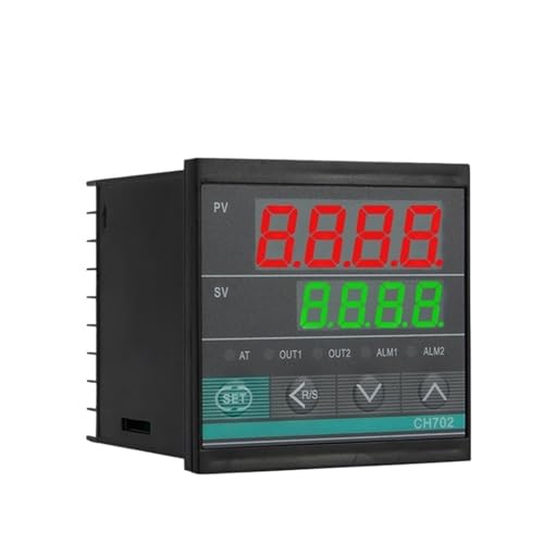 CH702 72 * 72mm Multy Eingang KEJ PT100 0-10V 4-20mA Spannung PID Ausgang SSR Relais AC 220V 24VDC 380VDC Temperatur Controller(2Alarm Double Output,110-220V 4-20mA IP) von DCJJLWIG