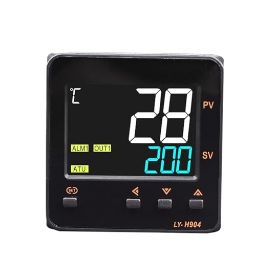 Großer HD-LCD-Digital-PID-Temperaturregler, Heiz- und Kühlregler, universeller Multi-Thermoelement-Ausgangsrelais-Thermostat(48 48 Relay Output) von DCJJLWIG