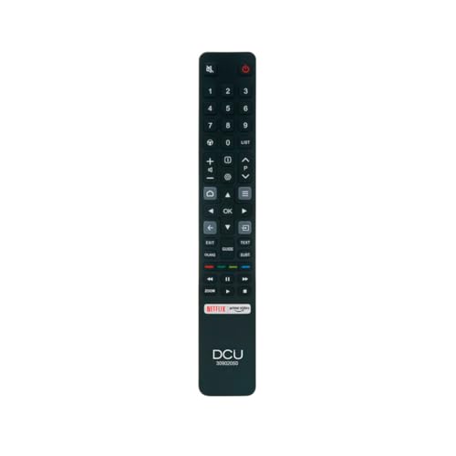 DCU TECNOLOGIC – Universalfernbedienung für TCL TV – Taste für Netflix Video – Entfernung: 8 Meter von DCU TECNOLOGIC