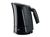 Braun WK 500 Wasserkocher 1,6 l 3000 W Schwarz Braun WK 500 Wasserkocher 1,6 l 3000 W Schwarz von DE'LONGHI DEUTSCHLAND GMBH