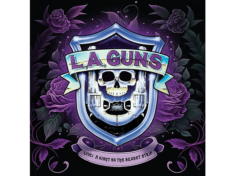 L.A. Guns - Live! A Night On The Sunset Strip Purple Marble (Vinyl) von DEAD LINE