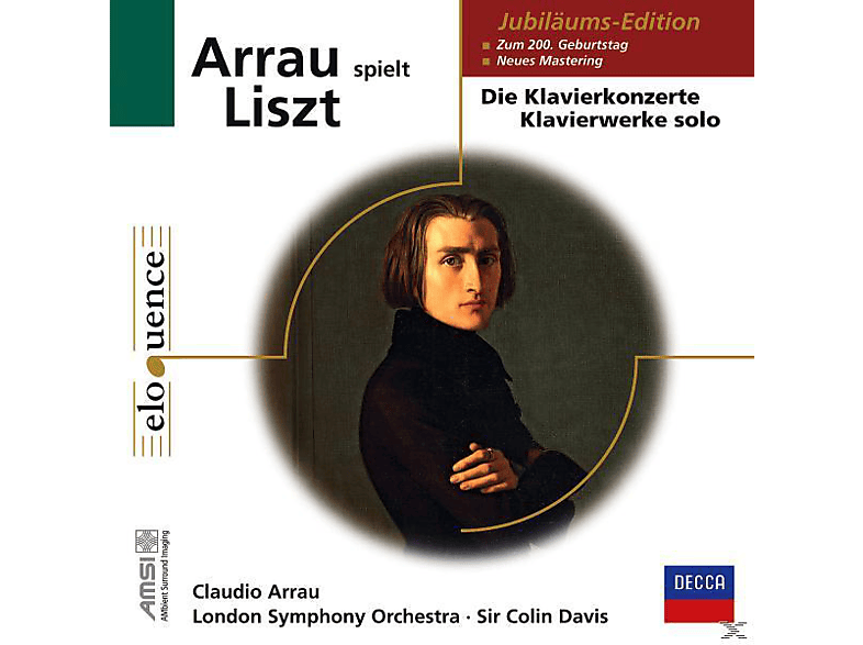 VARIOUS, Arrau,Claudio/LSO/Davis,Colin - Arrau Spielt Liszt (CD) von DECCA