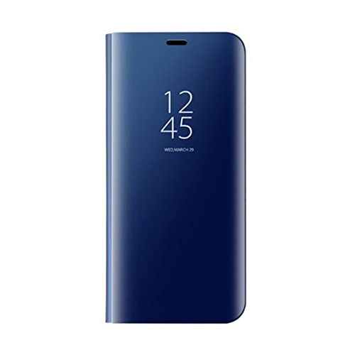 DEDUX Xiaomi Redmi Note 13 Pro Plus 5G / Redmi Note 13 Pro+ 5G Clear View Stand Case, Handyhülle Tasche Flip Schutzhülle für Xiaomi Redmi Note 13 Pro Plus 5G / Redmi Note 13 Pro+ 5G, blau von DEDUX