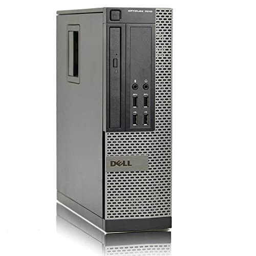Dell Desktop-PC 7010 SFF – Core i5-3470 @ 3,2 GHz – 8 GB RAM – 240 GB SSD – DVD – Windows 10 Pro (generalüberholt) von DELL