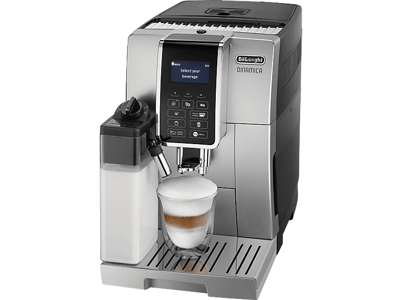 DELONGHI Dinamica ECAM352.57.SB Kaffeevollautomat Silber/Schwarz von DELONGHI