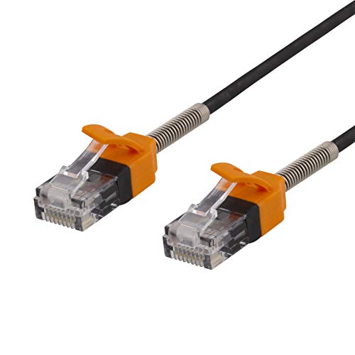 DELTACO Gaming Patchkabel 3 m (Cat 6A U/UTP, 500 MHz, Zugentlastung, LAN-Kabel) von DELTACO GAMING