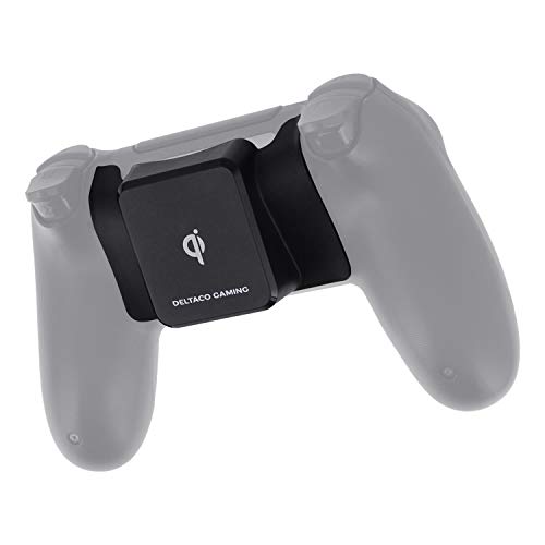 DELTACO Gaming Drahtloser Qi-Empfänger für den PS4-Controller USB (Wireless Charging) von DELTACO