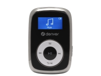 Denver MPS-316, MP3-Player, 16 GB, LCD, Schwarz, Metallic, Weiß von DENVER