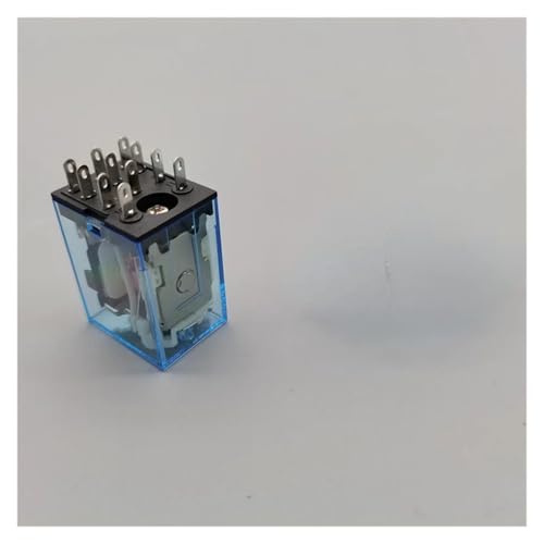 1PCS MY3 HH53P MY3NJ Coil Power Relay 11pin 3NO 3NC LED Lamp 5A AC 110V 220V with Socket 12V 24V WITH Base DERYLFGND(AC220,Hand) von DERYLFGND