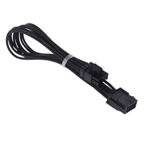 DEUNRAA PCIe Graphics Video Grafikkarte 8Pin Buchse Auf 8P 6 + 2Pin Stecker Netzteil Verlängerungskabel 18AWG Draht Für PC Computer von DEUNRAA