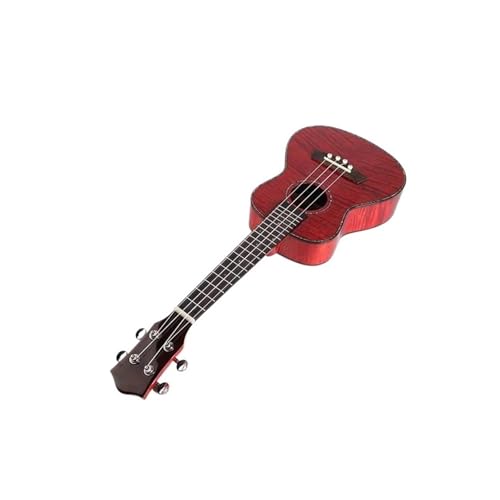 DGRTYG Solid Top Concert 24-Zoll-Ukulele Mit Vollem Okoume-Korpus Palisander-Griffbrett Und 4 Nylon-Saiteninstrumenten(2) von DGRTYG