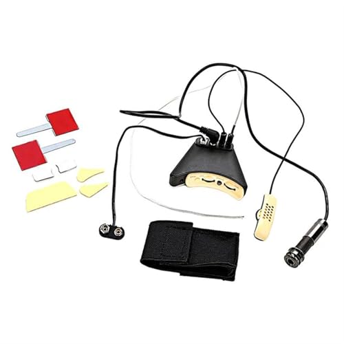 Mikrofon Schallloch Equalizer Piezo Pickup Kit Für Akustik Folk Klassische Gitarre von DGRTYG