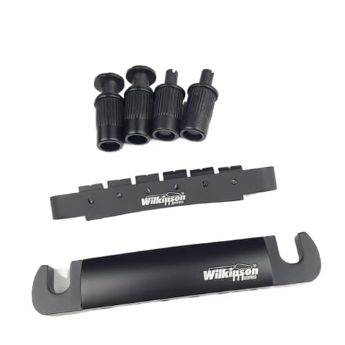 Wilkinson Black Tune-O-Matic Style E-Gitarrenbrücke Für LP/SG-Gitarre von DGRTYG