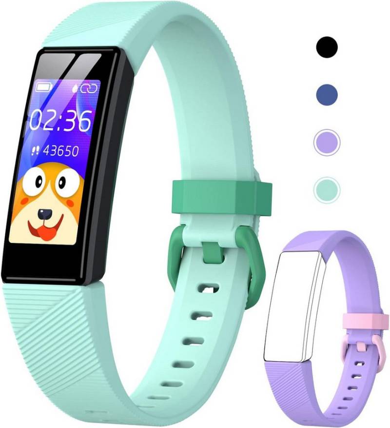 DIGEEHOT Fitness Tracker für Kinder mit Schrittzähler Wecker Smartwatch (Andriod iOS), mit Pulsmesser und Schlafmonitor, 11 Sportmodi Aktivitätstracker von DIGEEHOT