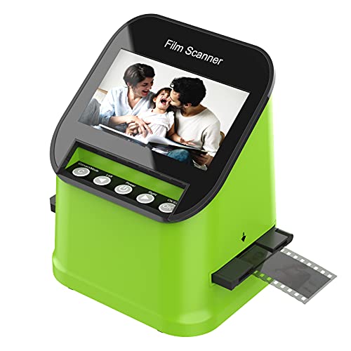 Slide Scanner and 4.3 Inch TFT LCD Display 22MP All-In-1 Film Multiscanner for Film/Slide, Super 8 Film, 35 mm and 110,126, Converts Slides to Digital and Stores It to SD Card von DIGITNOW