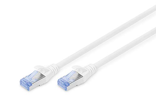 DIGITUS LAN Kabel Cat 5e - 20m - RJ45 Netzwerkkabel - SF/UTP Geschirmt - Kompatibel zu Cat-6 & Cat-6A - Grau von DIGITUS