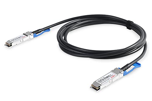 DIGITUS Universal DAC-Kabel - QSFP28-100 Gbit/s - Netzwerkkabel - Direct Attach Cable - Direct Attach Copper - kompatibel zu SFF-8665 - AWG26-3m - Schwarz von DIGITUS