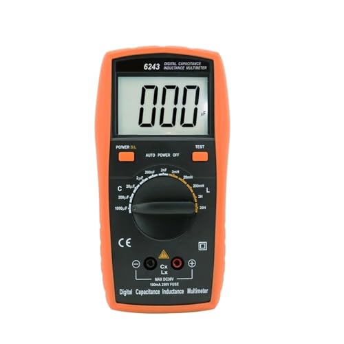 LCR-Meter, Digitale Kapazität LCR Meter Handheld Kondensator Transistor ESR Tester LCD Hintergrundbeleuchtung Diode Capacimetro Multimeter von DIGNIFE