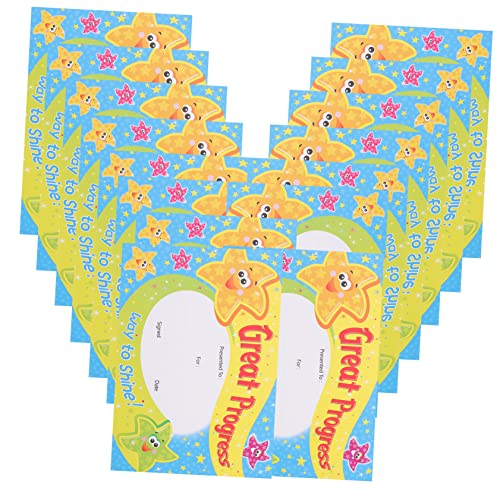 DIKACA Cartoon Award Papier für Jungen und Mädchen Schüler Auszeichnung Zertifikate Englisch Druck Schule Zertifikate DIKACA Cartoon Award Papier für Jungen und Mädchen Schüler Auszeichnung Zertifikate Englisch Druck Schule Zertifikate von DIKACA