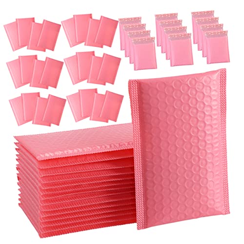 DIKACA Luftpolstertaschen Selbstklebend Gepolsterte Versandtaschen Pink 12x18+ Ideal Für Den Sicheren Versand Von Kleidung Und Paketen Vielseitige Verpackungslösungen von DIKACA