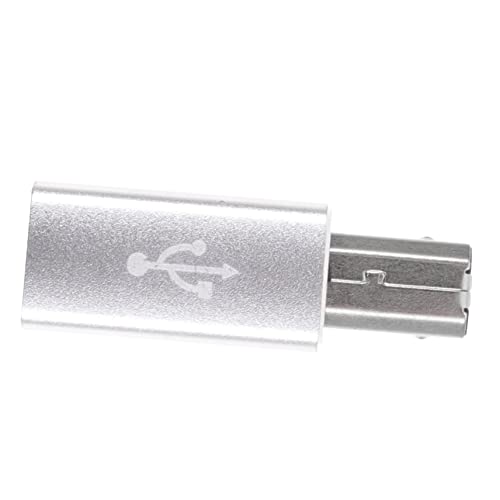 DIKACA Type C Auf USB Adapter Metallischer Konverter Für MIDI Drucker Und Audiogeräte Type C Zu USB Adapter Für Piano Und Andere Geräte von DIKACA