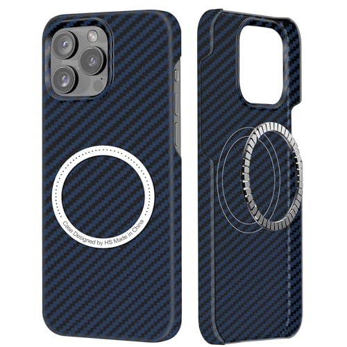 DIMIYER Kohlefaser für iPhone 16 Pro Hülle, Carbon Textur Handyhülle aus echter Aramidfaser, Ultradünne und leichte mit Magnetisch, Cover Case Tasche für iPhone 16 Pro Hülle Carbon Kohlefaser Design DIMIYER Kohlefaser für iPhone 16 Pro Hülle, Carbon Textur Handyhülle aus echter Aramidfaser, Ultradünne und leichte mit Magnetisch, Cover Case Tasche für iPhone 16 Pro Hülle Carbon Kohlefaser Design von DIMIYER