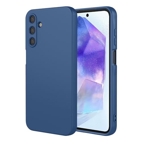 Hülle für Samsung Galaxy A55 5G Handyhülle Weiches TPU Silikon Schutzhülle für Galaxy A55 5G Schale für Herren Damen Stoßfeste Kratzfestes Schutzhülle Kompatibel mit Samsung Galaxy A55 5G (4) von DINGK