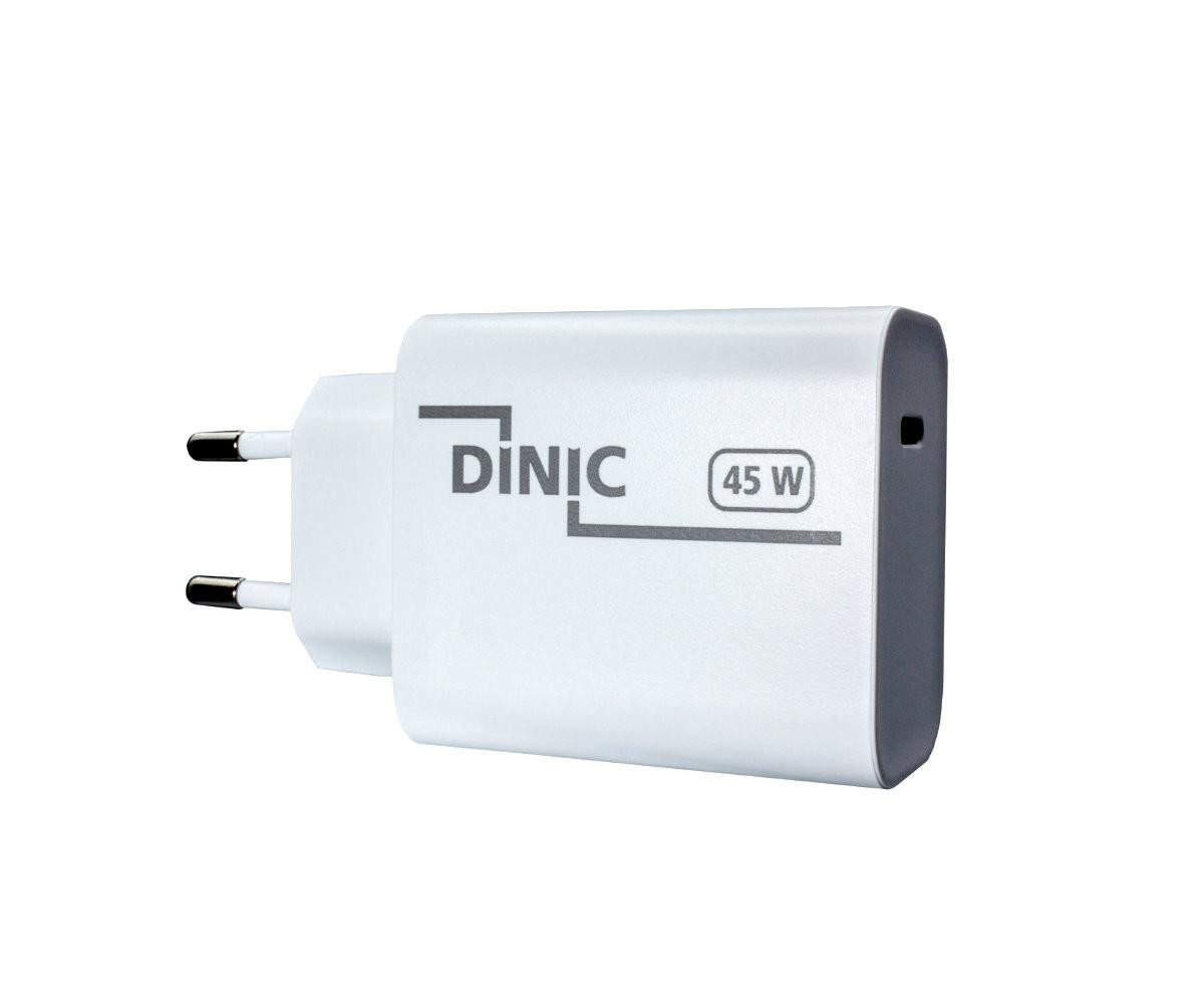 DINIC DINIC Schnellladegerät (USB-C), 45 W, Power Delivery 3.0, PPS-Techn... Smartphone-Ladegerät von DINIC