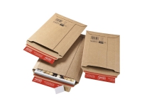 Papierumschlag ColomPac, A4+, 235 x 340 x 50 mm, braun, Schachtel mit 20 Stück. von DINKHAUSER KARTONAGEN VERTRIEB GMBH