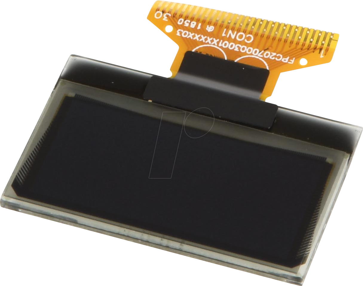 DEP128064D-Y - OLED, 128x64 px, gelb/schw., 1,3inch von DISPLAY ELEKTRONIK