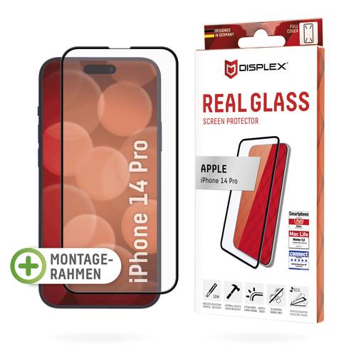 DISPLEX  Real Glass  Full Cover Displayschutzglas iPhone 14 Pro 1 St. 1703 von DISPLEX