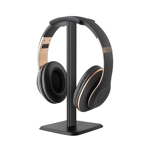 DIVID® Kopfhörer Stand Flach | Gaming Kopfhörer Ständer | Over Ear Kopfhörer Stand| Gewichteter Standfuß| Headset Halterung von DIVID