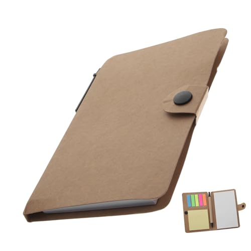 DIYEAH 2 dekorative Planungsunterlagen write board büroradio einkaufskiste praktische Notizblöcke Mehrzweck-Notizblöcke kleine Einkaufslisten Schülerbriefpapier Kraftpapier Light Brown von DIYEAH