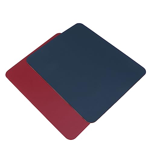 DIYEAH 2St Mauspad aus Leder ergonomisches Polster Spielmatte Schreibtischschutz für Männer Unterlage für Laptop Gamer mauspad Gamer Mousepad Mauspad für Computer Mauspad für Laptop von DIYEAH