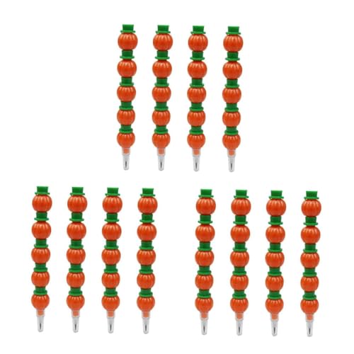 DIYEAH 3 Sätze Kürbisstift Bleistifte Für Halloween-druckbleistift Bleistifte Für Halloween Unterschriftenstifte Für Studenten Jack-o-lantern-bleistifte Plastik Orange 4 Stück * 3 von DIYEAH