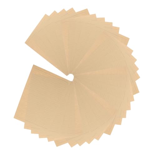 DIYEAH 50 Blatt Liebesbrief-Briefpapier Ecktischhalterung Türhalterung Valentinstag Briefpapier Liniertes Schreibpapier dekoratives briefpapier Kraft Briefpapier Kraftpapier Light Brown von DIYEAH