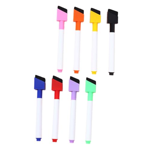 DIYEAH 8st Whiteboard-stift Textmarker Stifte Pinselstift Flüssigkreidemarker, Löschbar Abwaschbare Marker Whiteboard-marker Bauschige Stifte Markierungen Löschen Mini-whiteboard Plastik von DIYEAH