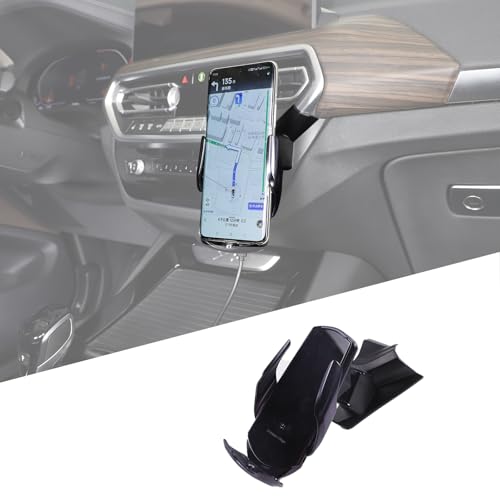 DIYUCAR Handyhalterung Auto Kompatibel mit X3 X4 G01 G02 2022-2025, Mittelkonsole Lüftungsschlitz-Handyhalterung, 360° Drehung Auto Handyhalterung Halterung für alle Handys (Stil C - rechte Seite) von DIYUCAR