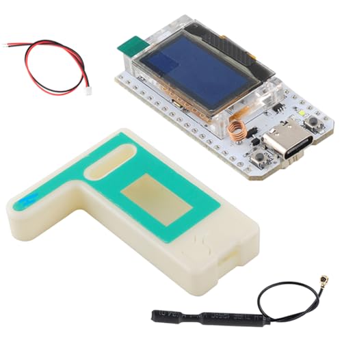 DIYmalls 868MHz LoRa V3 LoRa32 ESP32 OLED Board + 868 MHz LoRa Antenne + LoRa Case Ensosure Cover für Meshtastic, Nicht kompatibel mit Heltec LoRa 32 V2 von DIYmalls